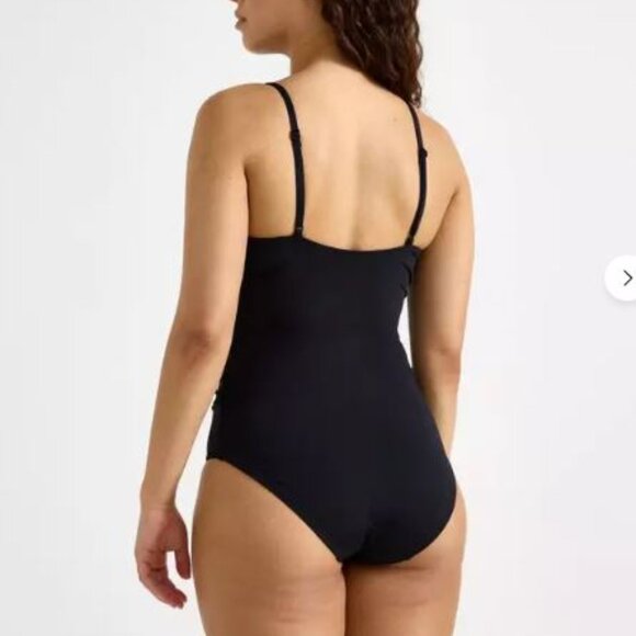 Lindex Shaping swimsuit Size M Black New w/tags - Picture 3 of 10